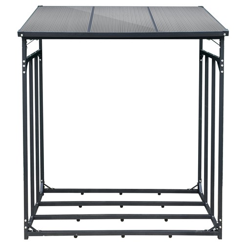 Kaminholzregal 143x70x145cm