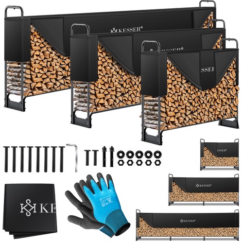 Kesser kaminholzregal metall - kesser®,