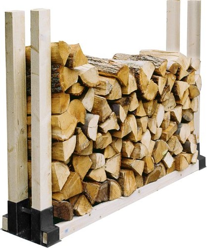 Kaminholzstapelhilfe