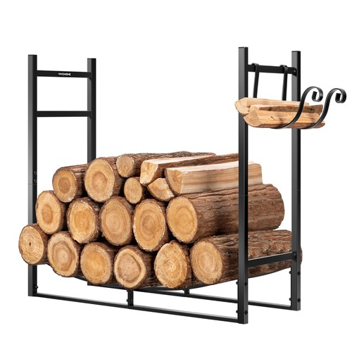 Vivohome kaminholzregal für - kaminholzregal,