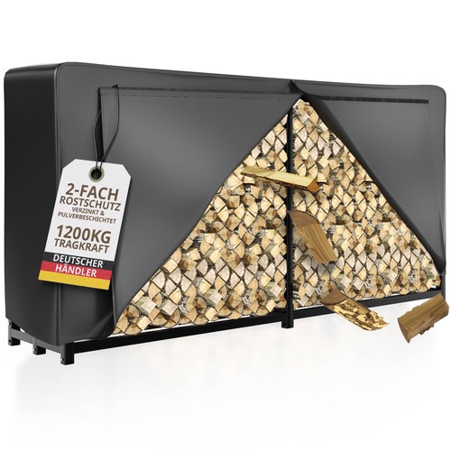 Kaminholzregal außen metall - kaminholzregal,